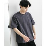 CHARCOAL | 『WEB限定』『ユニセックス』ピスネーム付きポケットショートスリーブTシャツ | SENSE OF PLACE