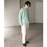 『ユニセックス』メッシュ衿付きカーディガン | SENSE OF PLACE | 詳細画像24