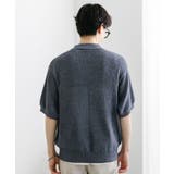 『一部WEB限定カラー』『ユニセックス』エアリーメランジニットポロシャツ | SENSE OF PLACE | 詳細画像47