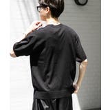 クルーネックニットショートスリーブTシャツ | SENSE OF PLACE | 詳細画像14