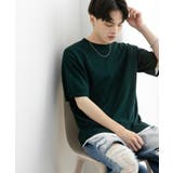 クルーネックニットショートスリーブTシャツ | SENSE OF PLACE | 詳細画像31