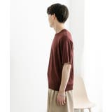 クルーネックニットショートスリーブTシャツ | SENSE OF PLACE | 詳細画像35