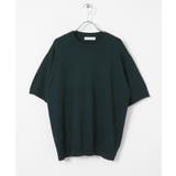 クルーネックニットショートスリーブTシャツ | SENSE OF PLACE | 詳細画像4