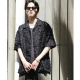 フリンジジャガードショートスリーブシャツ | SENSE OF PLACE | 詳細画像16