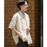 フリンジジャガードショートスリーブシャツ | SENSE OF PLACE | 詳細画像25