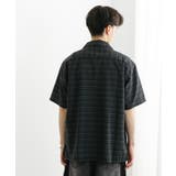 チェックオープンカラーショートスリーブシャツ | SENSE OF PLACE | 詳細画像14