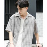 チェックオープンカラーショートスリーブシャツ | SENSE OF PLACE | 詳細画像23
