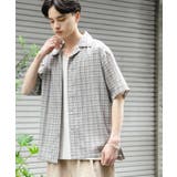 チェックオープンカラーショートスリーブシャツ | SENSE OF PLACE | 詳細画像27