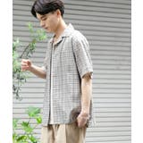 チェックオープンカラーショートスリーブシャツ | SENSE OF PLACE | 詳細画像28