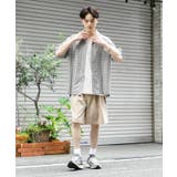 チェックオープンカラーショートスリーブシャツ | SENSE OF PLACE | 詳細画像30