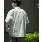 チェックオープンカラーショートスリーブシャツ | SENSE OF PLACE | 詳細画像36