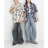 『ユニセックス』ボタニカルオープンカラーショートスリーブシャツ | SENSE OF PLACE | 詳細画像18