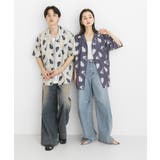 『ユニセックス』ボタニカルオープンカラーショートスリーブシャツ | SENSE OF PLACE | 詳細画像19