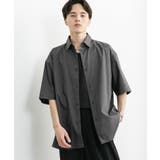 『ユニセックス』リラックスフィットレギュラーカラーショートスリーブシャツ | SENSE OF PLACE | 詳細画像24
