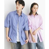 『ユニセックス』リラックスフィットレギュラーカラーショートスリーブシャツ | SENSE OF PLACE | 詳細画像44