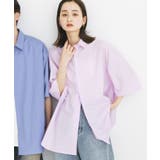 L.PINK | 『ユニセックス』リラックスフィットレギュラーカラーショートスリーブシャツ | SENSE OF PLACE