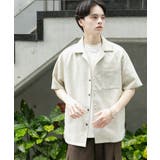メランジプリペラオープンカラーショートスリーブシャツ | SENSE OF PLACE | 詳細画像38