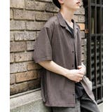 グレンチェックオープンカラーショートスリーブシャツ | SENSE OF PLACE | 詳細画像12