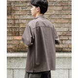 グレンチェックオープンカラーショートスリーブシャツ | SENSE OF PLACE | 詳細画像16