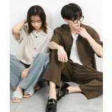 『ユニセックス』オープンカラールーズショートスリーブシャツ | SENSE OF PLACE | 詳細画像46