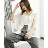 『ユニセックス』アソートレースオープンカラーショートスリーブシャツ | SENSE OF PLACE | 詳細画像15