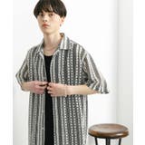 『ユニセックス』アソートレースオープンカラーショートスリーブシャツ | SENSE OF PLACE | 詳細画像37
