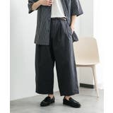 CHARCOAL | バレルレッグチノパンツ | SENSE OF PLACE