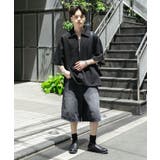 ダブルニーワイドデニムショーツ | SENSE OF PLACE | 詳細画像17