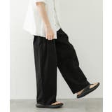 BLACK | 2タックワイドチノパンツ | SENSE OF PLACE