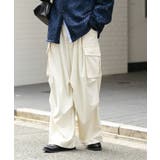 『ユニセックス』ワイドカーゴパンツ | SENSE OF PLACE | 詳細画像30