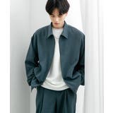 GREEN | 『UR TECH DRYLUXE』リネンライクジップブルゾン | SENSE OF PLACE