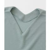 ミラノリブVネックTシャツ | SENSE OF PLACE | 詳細画像15