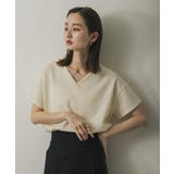 ミラノリブVネックTシャツ | SENSE OF PLACE | 詳細画像19