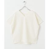 ミラノリブVネックTシャツ | SENSE OF PLACE | 詳細画像2