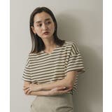 ミラノリブVネックTシャツ | SENSE OF PLACE | 詳細画像24