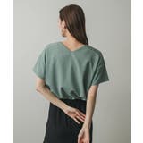 ミラノリブVネックTシャツ | SENSE OF PLACE | 詳細画像46