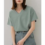 ミラノリブVネックTシャツ | SENSE OF PLACE | 詳細画像48