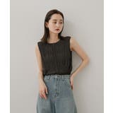 シャーリングパイピングカットトップ | SENSE OF PLACE | 詳細画像21