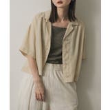 IVORY | リネンライクメッシュシャツ | SENSE OF PLACE