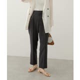 CHARCOAL | 『UR TECH DRYLUXE』リネンライクテーパードパンツ | SENSE OF PLACE