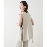 『UR TECH DRYLUXE』リネンライクサイドベルトジレ | SENSE OF PLACE | 詳細画像14