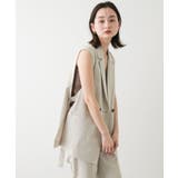 『UR TECH DRYLUXE』リネンライクサイドベルトジレ | SENSE OF PLACE | 詳細画像16