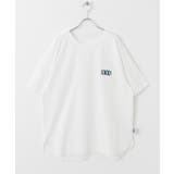 OFF WHITE | ddp EMBROIDERY WAFFLE T-SHIRTS | SENSE OF PLACE