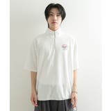 Mark Gonzales スタンドハーフZIPドローコードTシャツ | SENSE OF PLACE | 詳細画像12