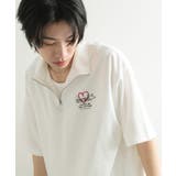 Mark Gonzales スタンドハーフZIPドローコードTシャツ | SENSE OF PLACE | 詳細画像18