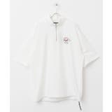 Mark Gonzales スタンドハーフZIPドローコードTシャツ | SENSE OF PLACE | 詳細画像2