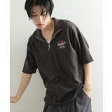 Mark Gonzales スタンドハーフZIPドローコードTシャツ | SENSE OF PLACE | 詳細画像28