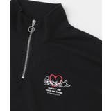 Mark Gonzales スタンドハーフZIPドローコードTシャツ | SENSE OF PLACE | 詳細画像5