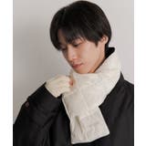 OFF WHITE | TAION BASIC DOWN SCARF | SENSE OF PLACE