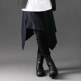日本製 無地ブラック巻きスカートスカート 腰巻き | Valletta | 詳細画像1 